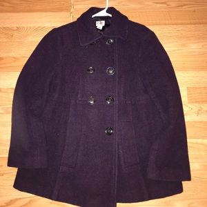 Maternity pea coat